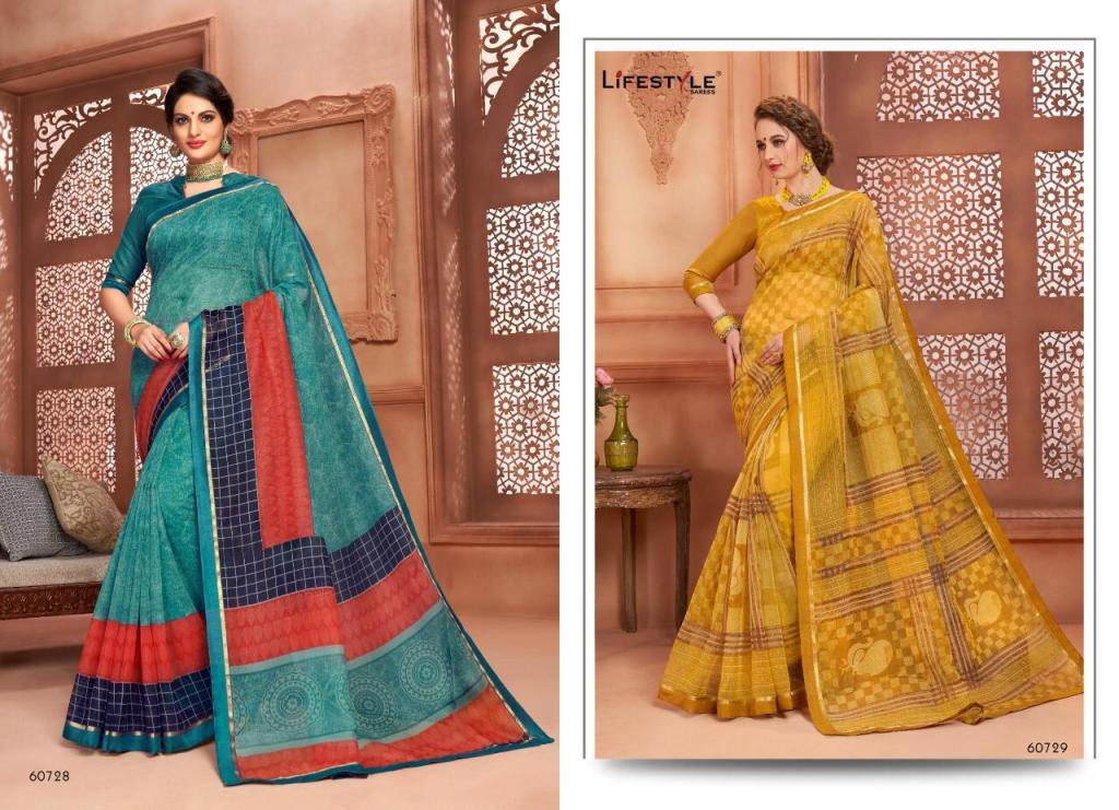 Lifestyle Sarees Charumitra Vol 30 Cotton Print Saree Lifestyle Sarees Charumitra Vol 30 Cotton Print Saree